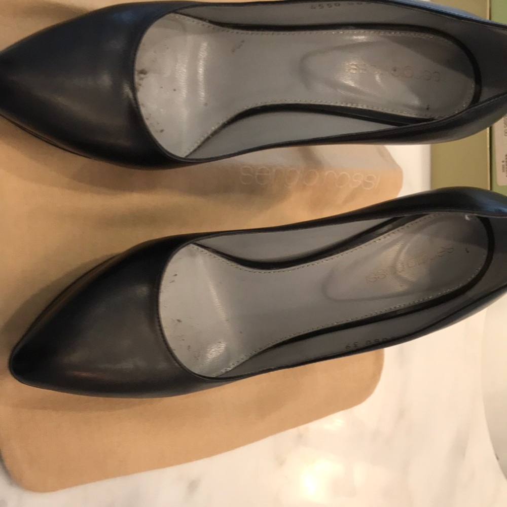 Sergio Rossi platform pumps